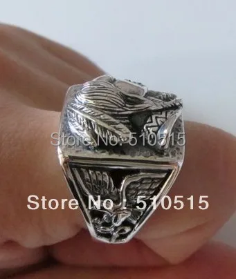 Байкерское кольцо Regalrock Chief of Tribe Eagle Hawk|indian chief|indian chief ringindian ring |