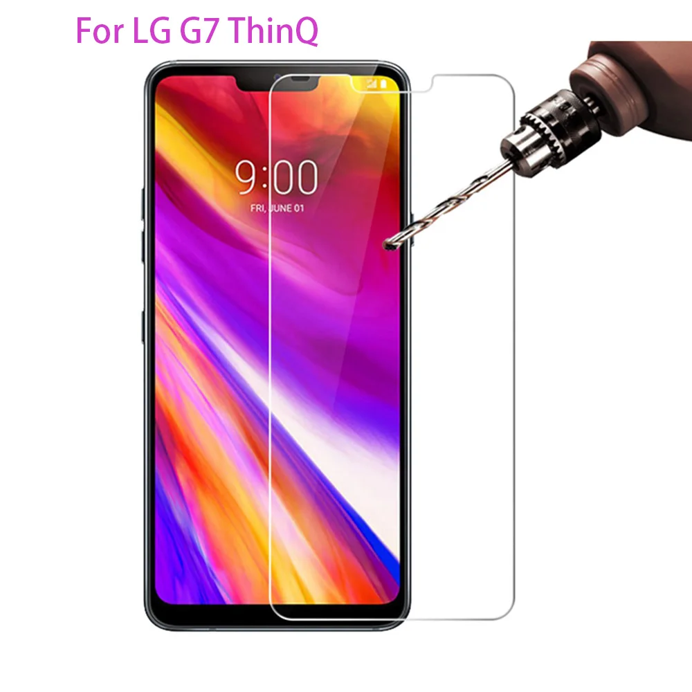 2 шт. защитная пленка из закаленного стекла Naxtop 2.5D для LG Q7/Q Stylo 4/Q Stylus/G7 ThinQ/G7 One/Q9 One/G7