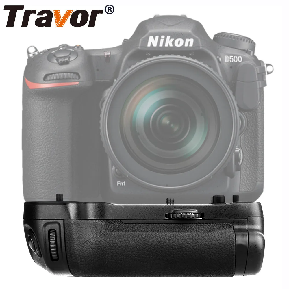Профессиональный батарейный блок Travor для цифровой зеркальной камеры Nikon D500 как и
