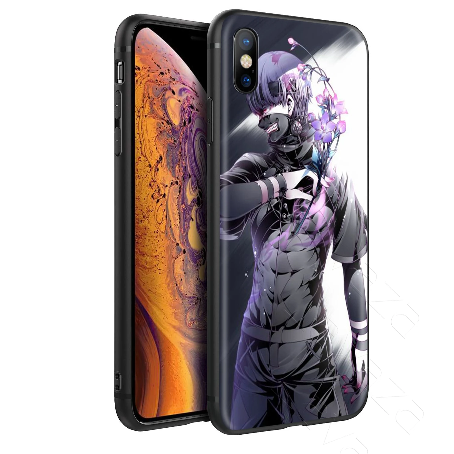 Чехол Lavaza Japanese Anime Tokyo Ghoul для iPhone 11 Pro XS Max XR X 8 7 6 6S Plus 5 5s se |