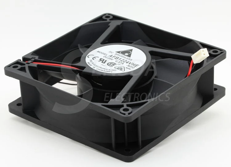 Для delta AFB1224VHE ROO R00 12038 120 мм 12 см DC 24 В 0.57A серверный стандартный осевой вентилятор