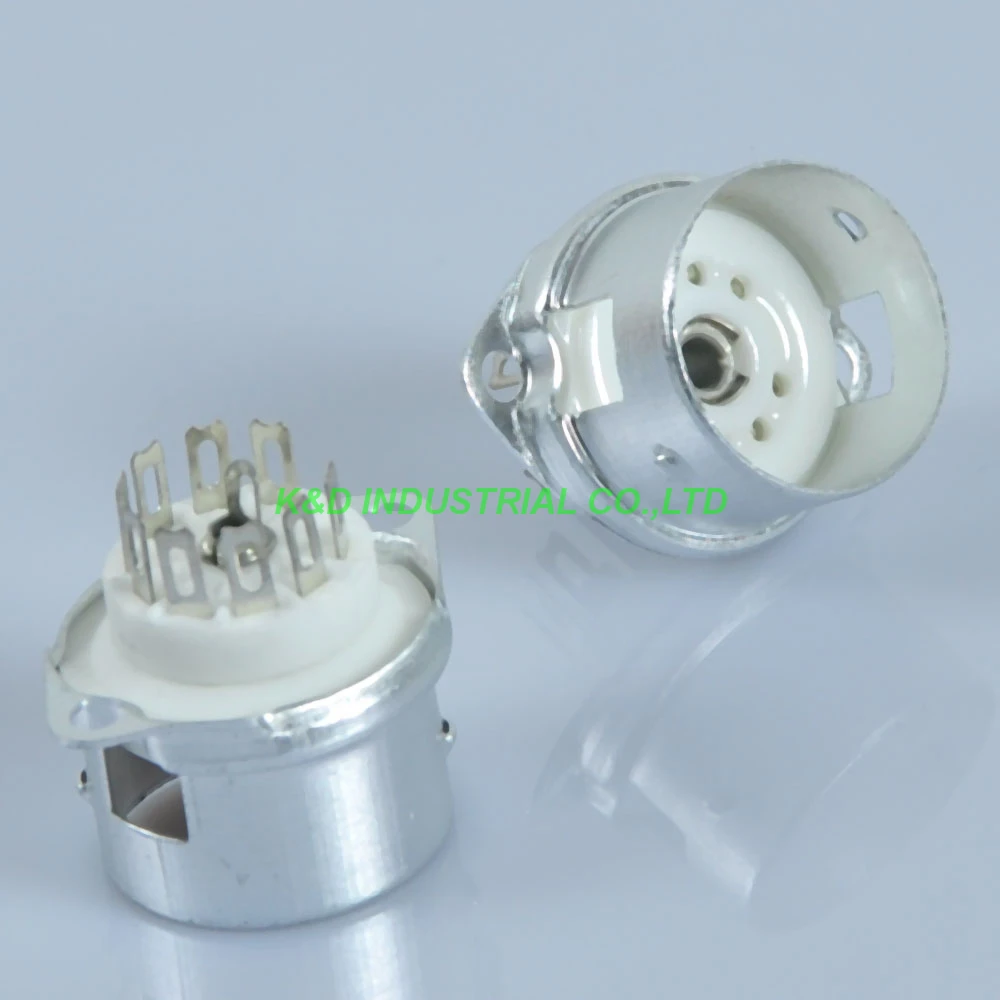5 шт. обойма для трубки 12AX7 6DJ8 ECC88 12AU7 ECC83|tube socket 9pin|9pin tube socketchassis amplifier |