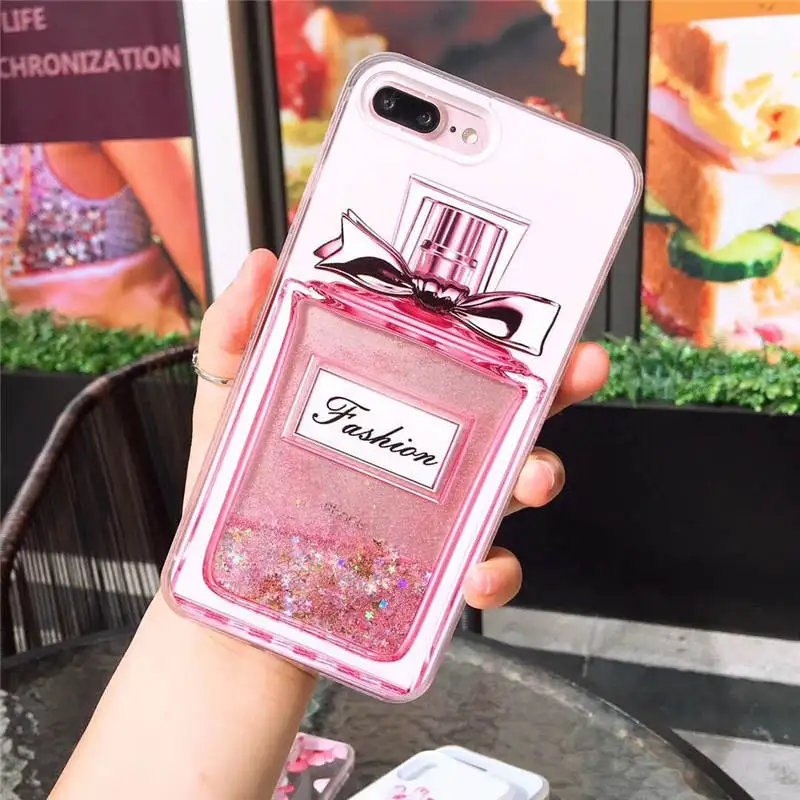 Флакон духов Звезда Блеск для Iphone 66S 6P 78 78plus X Xs Xr Xsmax все включено ударопрочный