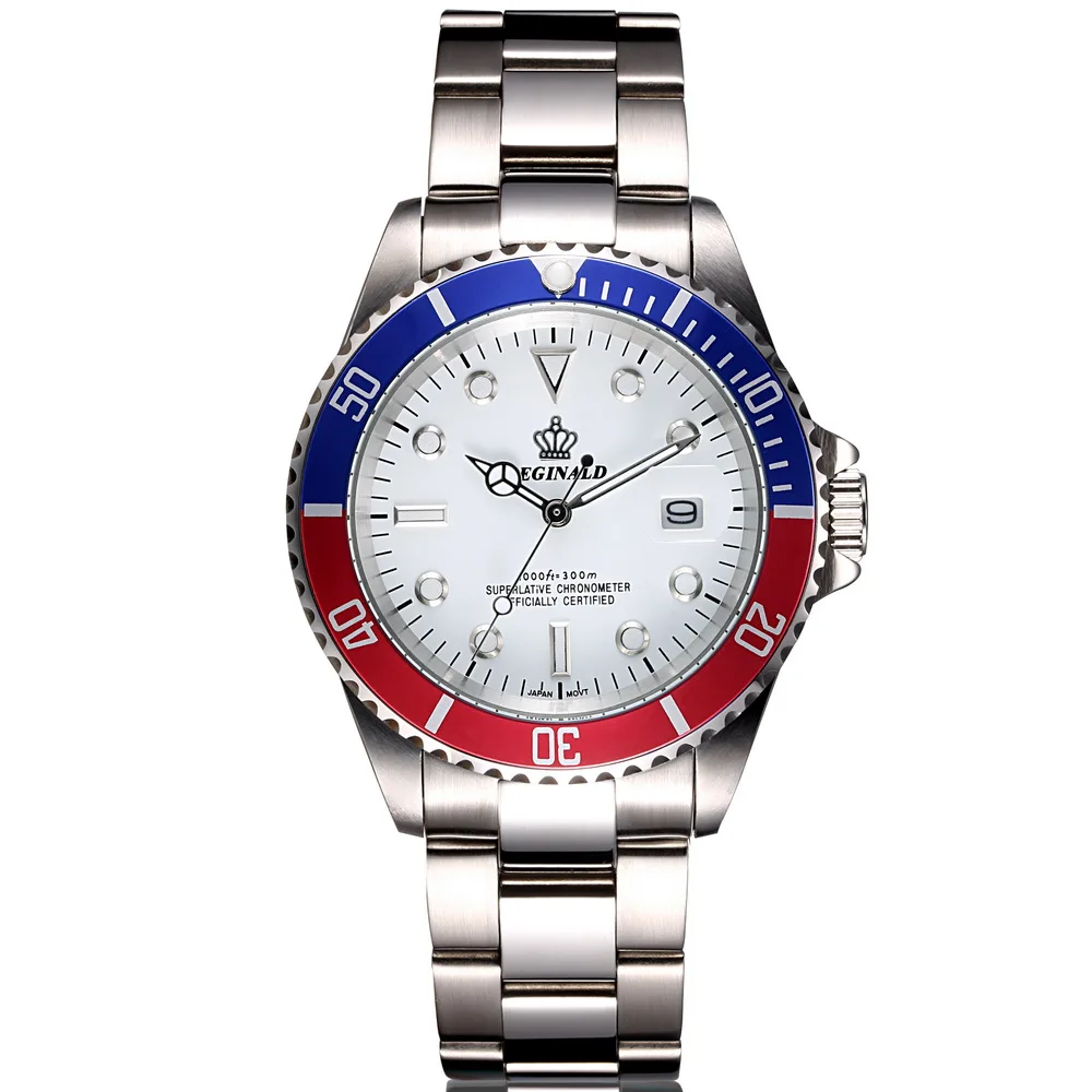 Мужские Водонепроницаемые наручные часы из нержавеющей стали | Наручные