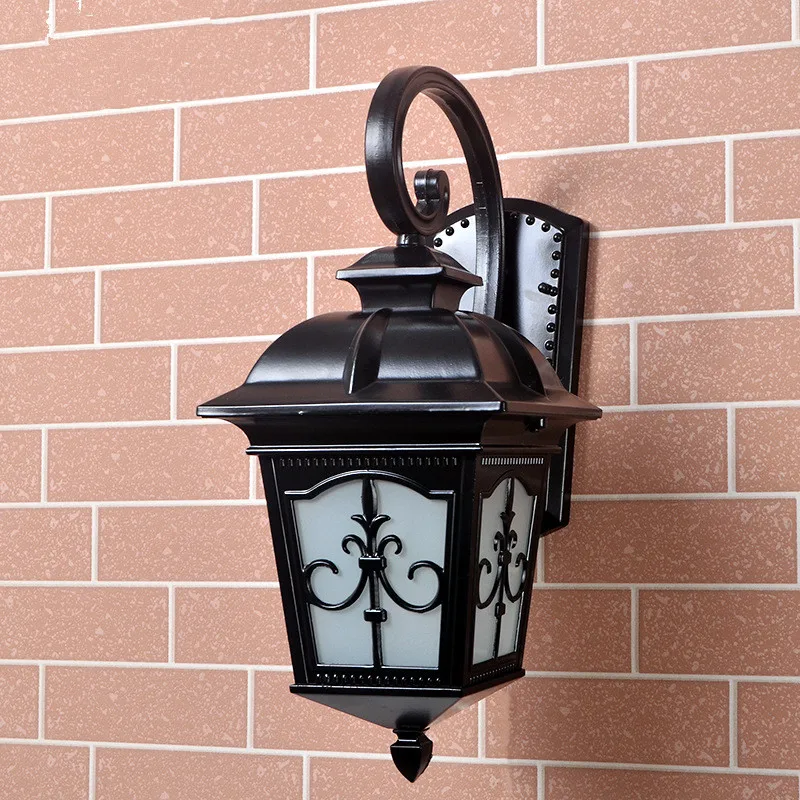 Садовые наружные Настенные светильники винтажный тропинка старинное бра