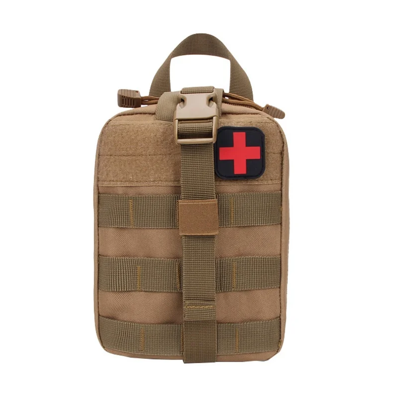 Outdoor First Aid Kit Patch Bag Utility Tactical Pouch Medical  Molle Medical Cover Trip Hiking Camping Hunting Emergency Surviv