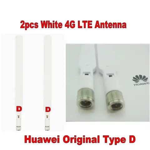 Оригинальная белая внешняя антенна Huawei B525 типа D (маршрутизатор/модем в комплект не входят)