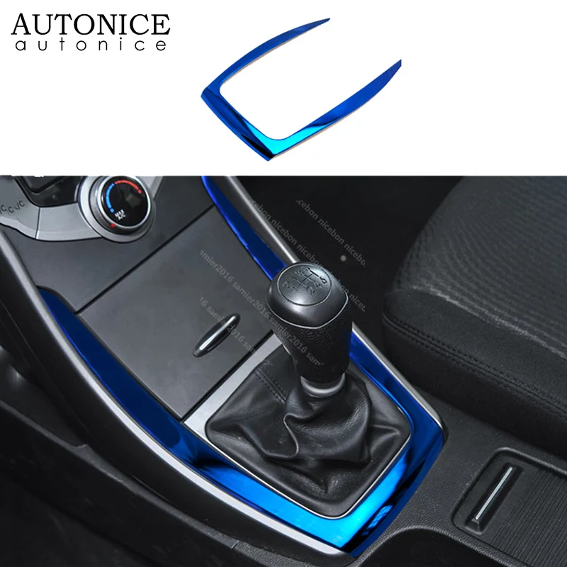 

stainless Gearshift Outer Panel Cover trim fit for HYUNDAI Elantra 2011-2015