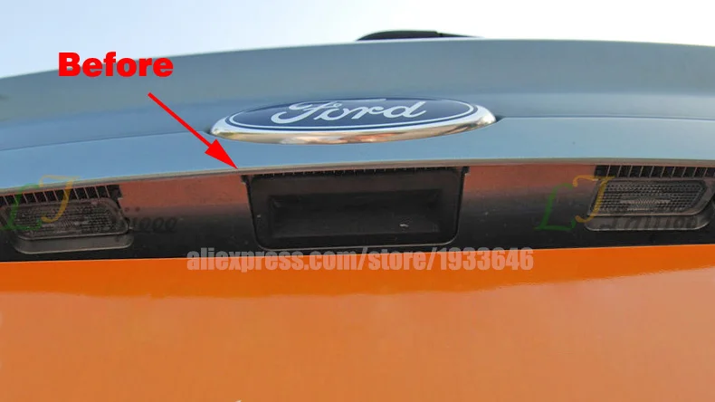 Камера заднего вида для Ford Focus 2 2005~ /с реле мощности, автомобильная ручка багажника, парковочная камера для Ford Mondeo MK4 2007
