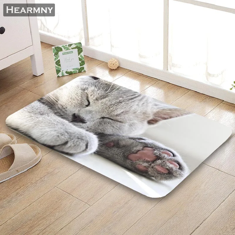 Новое поступление коврик HEARMNY домашний для кошек Противоскользящий машинного