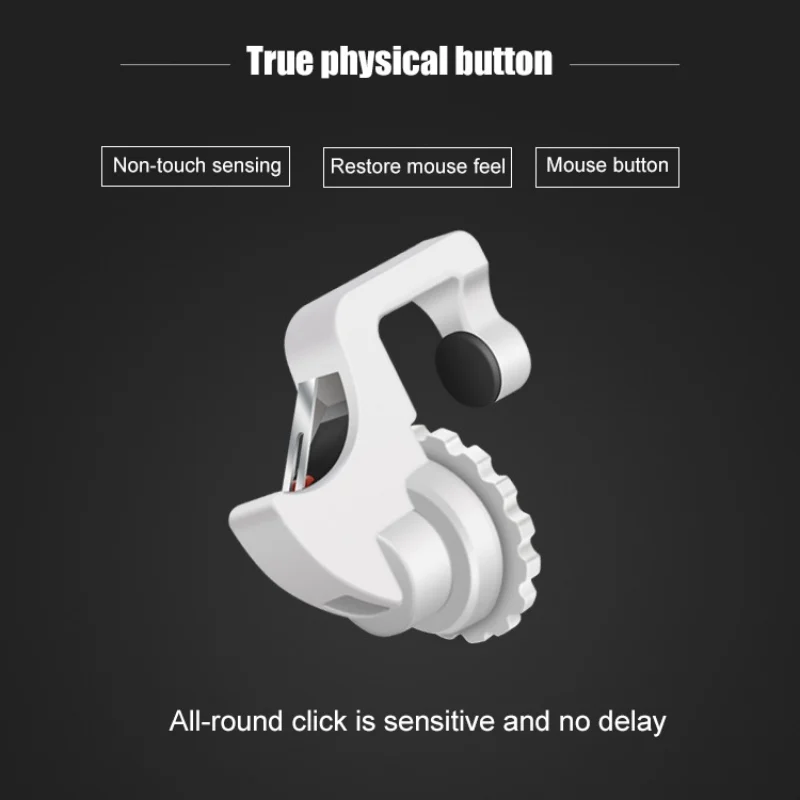 Профессиональный мобильный контроллер L1R1 Shooter Trigger Fire Button Gamepad для смартфона с