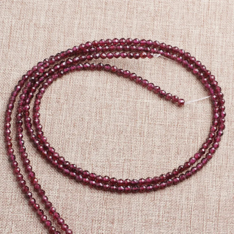 Бусины Из Натурального граната 15 5 дюйма 2/3 мм|loose beads|diy accessoriesfor diy |