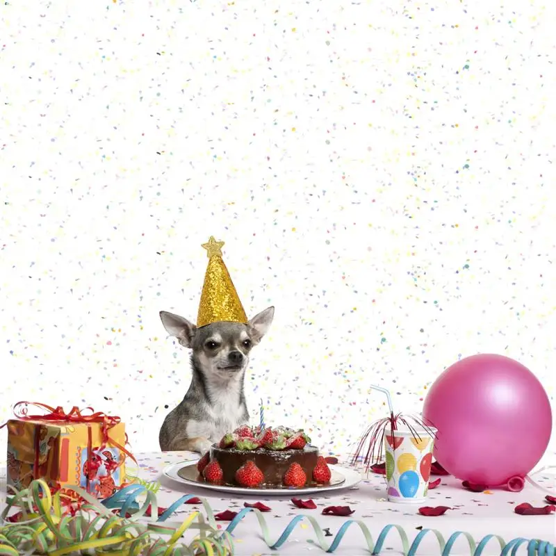 2 шт./компл. шапки для собак звезды кошка собака костюм на день рождения дизайн с