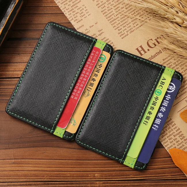 Лидер продаж 2018 Новое поступление короткий волшебный кошелек унисекс простой