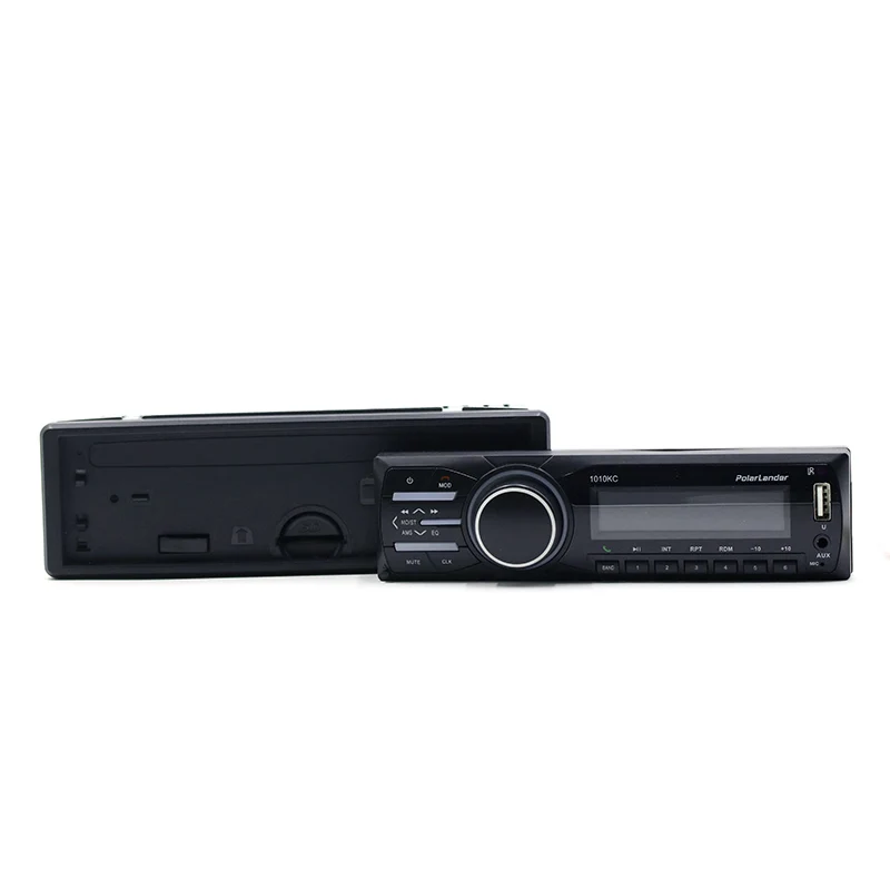 1 Din Bluetooth аудио стерео Съемная панель Авто Радио Fm Usb Tf карта Aux в пульт