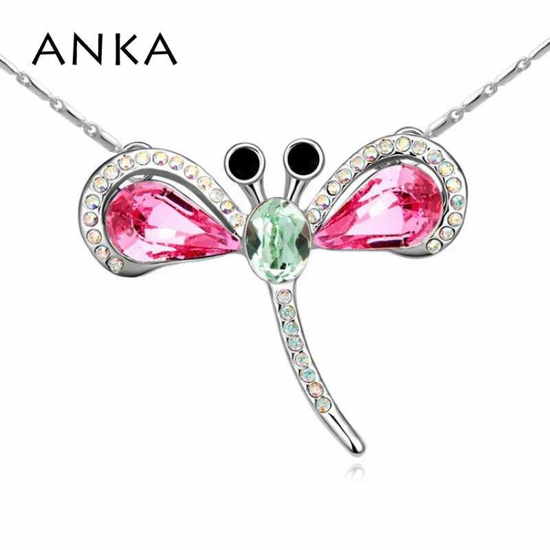 

Collier Hot Sale Accessories New Style Valentine's Day Dragonfly Crystal Necklace Crystals from Austria #102709