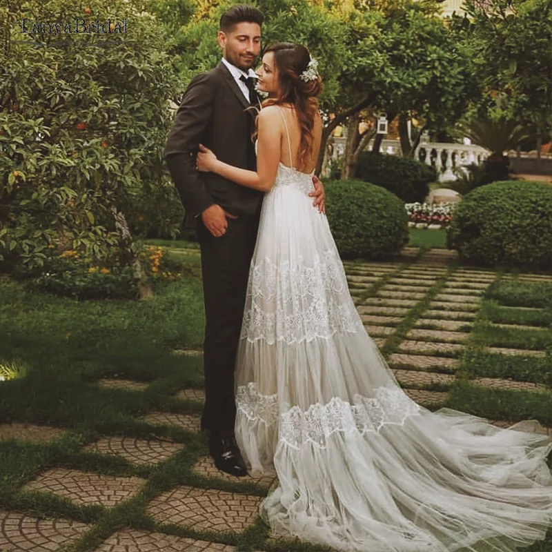 Яркие свадебные платья в хиппи сексуальное платье с открытой спиной и обнаженной