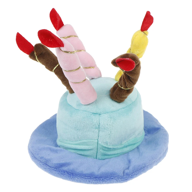 Шапочка для собак шапочка домашних животных и кошек торта на день рождения в виде