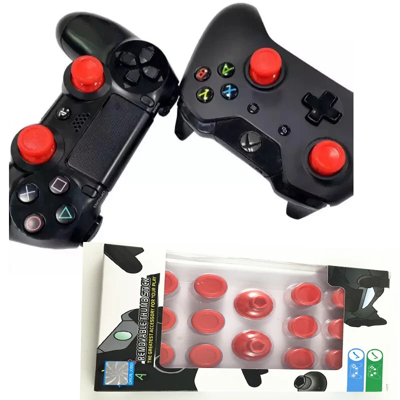 Улучшенный съемный джойстик Red 14 в 1 крышка для Sony PS4 Playstation Pro Slim Controller |