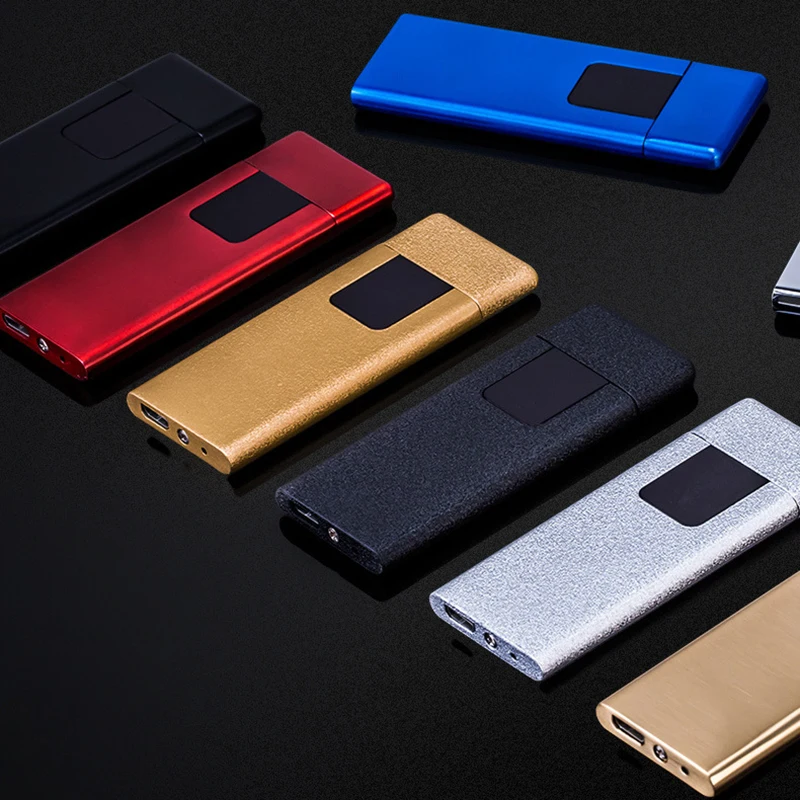 LG010 креативная индукция отпечатков пальцев USB металлическая зарядка