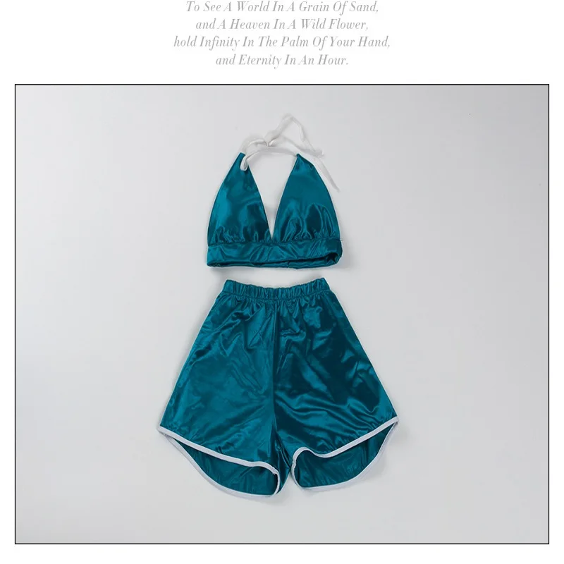 Модные пикантные глубоким v образным вырезом укороченный топ без рукавов и