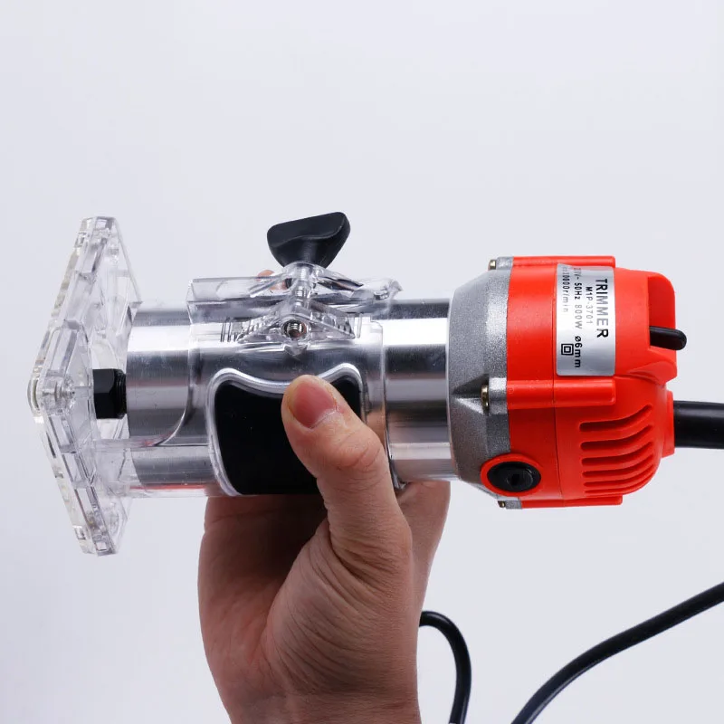 220V/650W Электрический деревообрабатывающий фрезерный станок с гравировальный