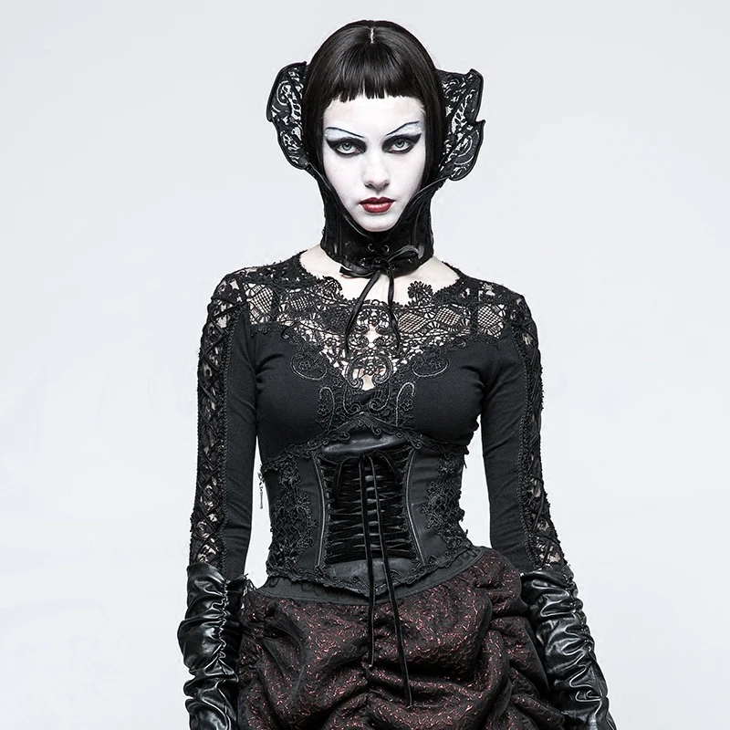 

Steampunk Women Gothic Lolitia Gridle Stage Performance Black Sexy Cosplay Bodycon Belt