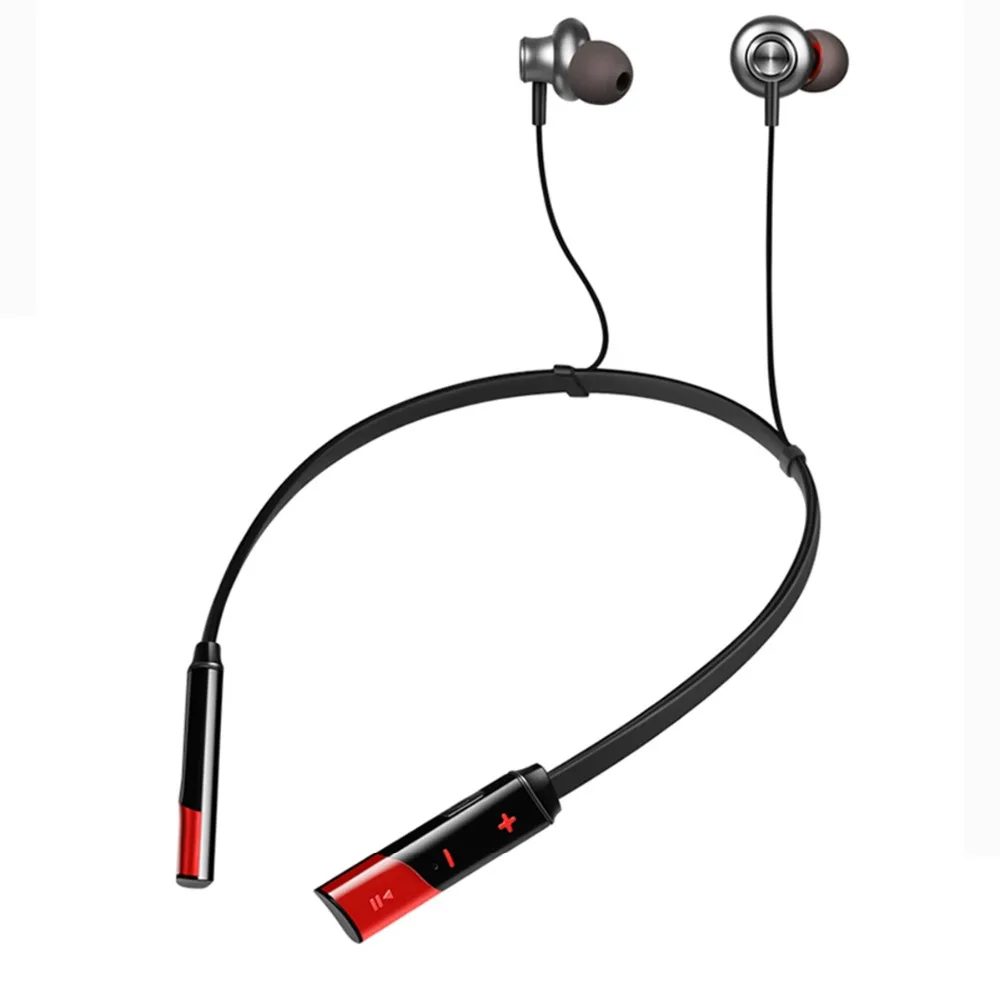 SOONHUA магнитные беспроводные наушники Bluetooth V4.2 мягкие силиконовые крючки