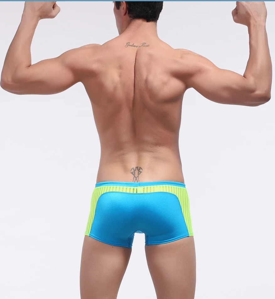 Мужские плавки WJ быстросохнущие пляжные шорты Бермуды мужские купальник для