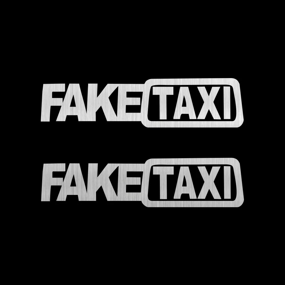Rylybons Универсальный Автомобильный стикер поддельные такси Дизайн
