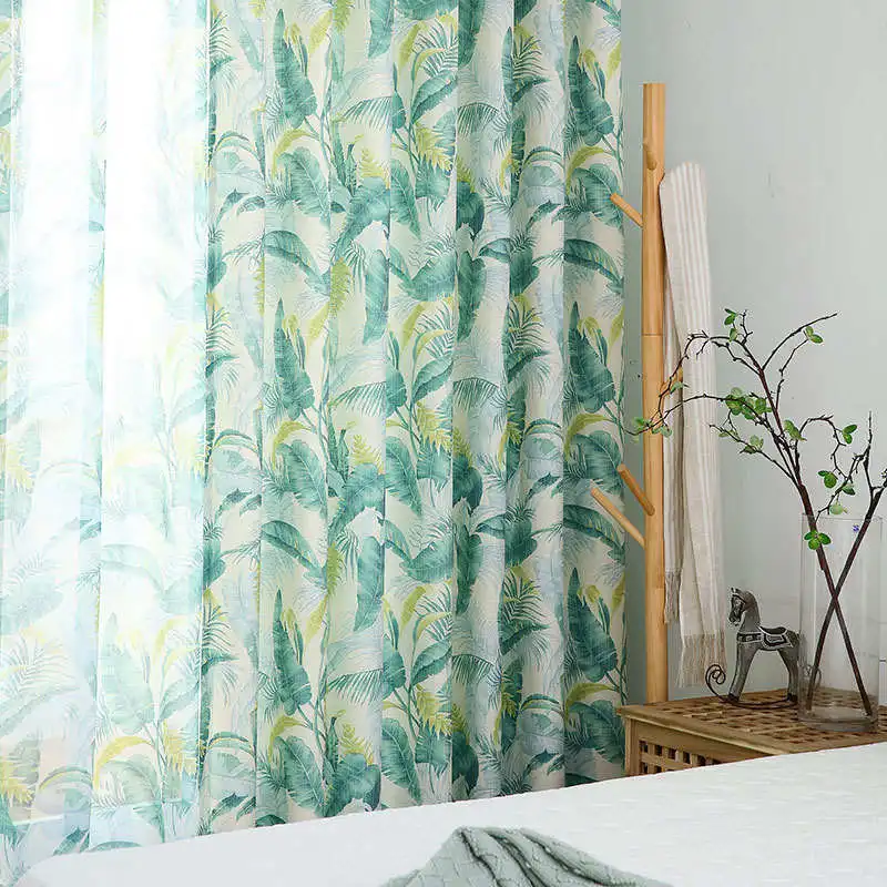 Color 2 Cloth Затемненные шторы для спальни, занавески с цветами, занавески, прозрачная вуаль, тюль, занавески, ткань - Цвет: Color 2 Cloth