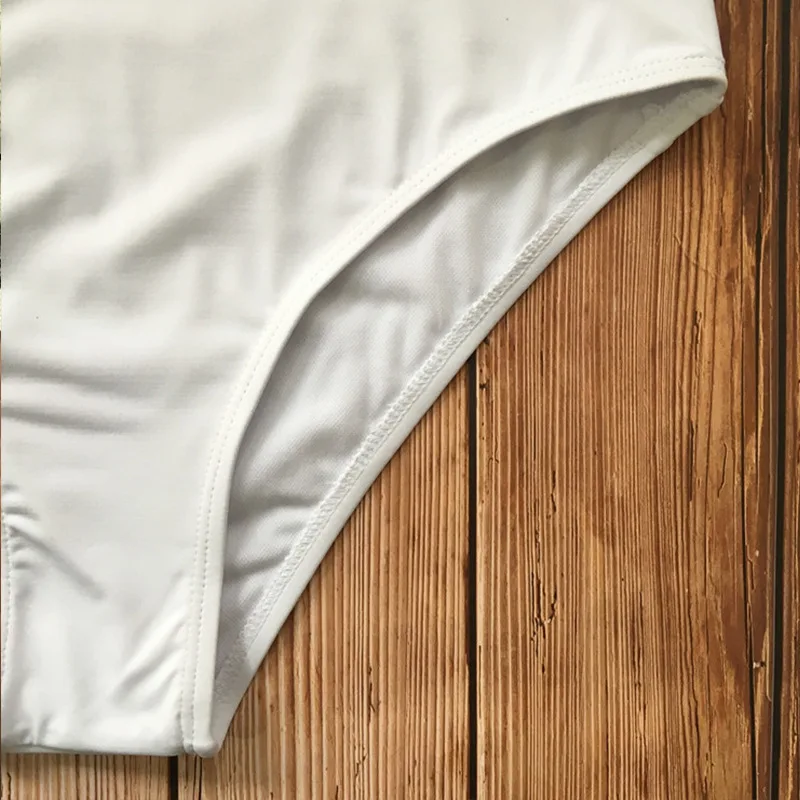 2019 Newest One Piece Women Swimsuit White Sexy Push Up Swimwear Off Shoulder Vintage Bathing Suits Summer Ladies Bodysuits | Спорт и