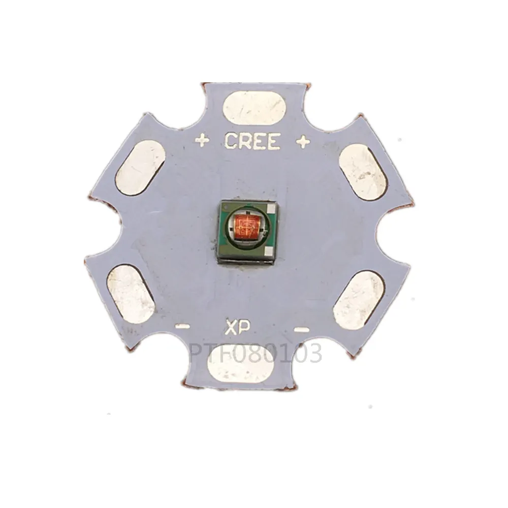 Светодиодные лампы Cree Xlamp XPE 5 шт. красные 730 нм 1 Вт 3 9 2 4 В 350 1000 мА для выращивания