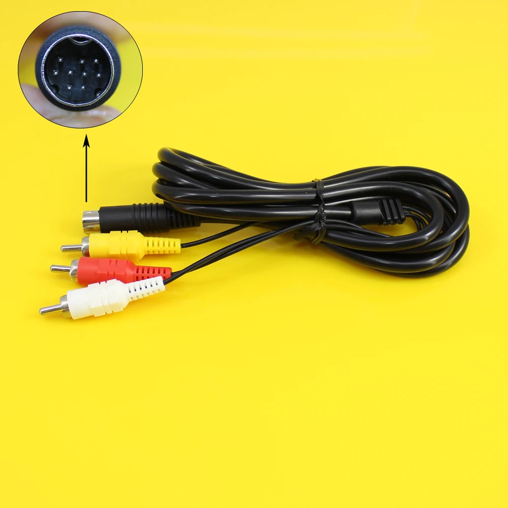 JCD хорошее качество AV кабель для sega megadrive 2 Аудио Видео шнур Gensis 2|cable for|cable cordcable |