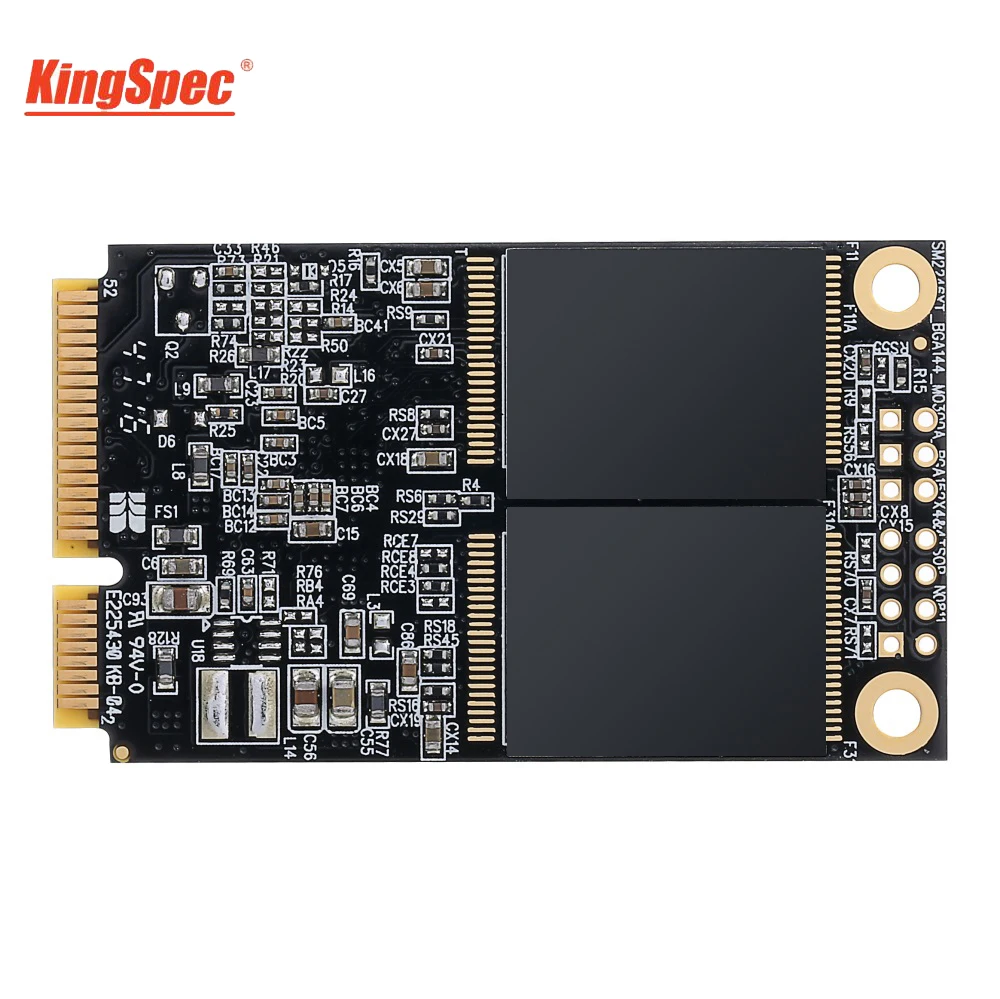 KingSpec SSD 512 ГБ mSATA Оригинал 6 ГБ/сек. внутренний 500 Гб жесткий диск диско для