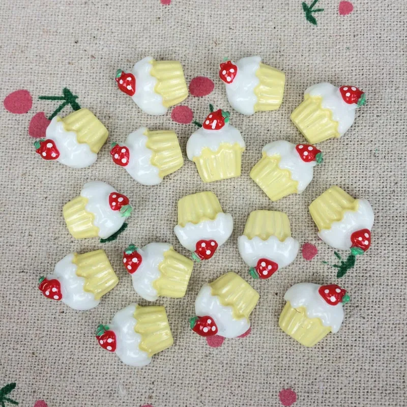 10 шт. кабошон из полимерной смолы плоская спина Каваий сделай сам полимерное