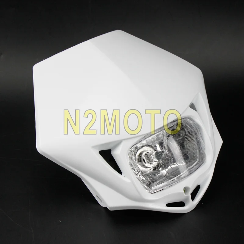Белая фара мотоцикла 12 в 35 Вт фара для Husqvarna KTM фара EXC XCF SX F SMR Enduro Dirt Bike MX для мотокросса Супермото