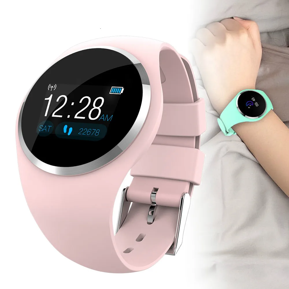 Q1 Bluetooth Смарт часы для мужчин и женщин нержавеющая сталь Водонепроницаемый