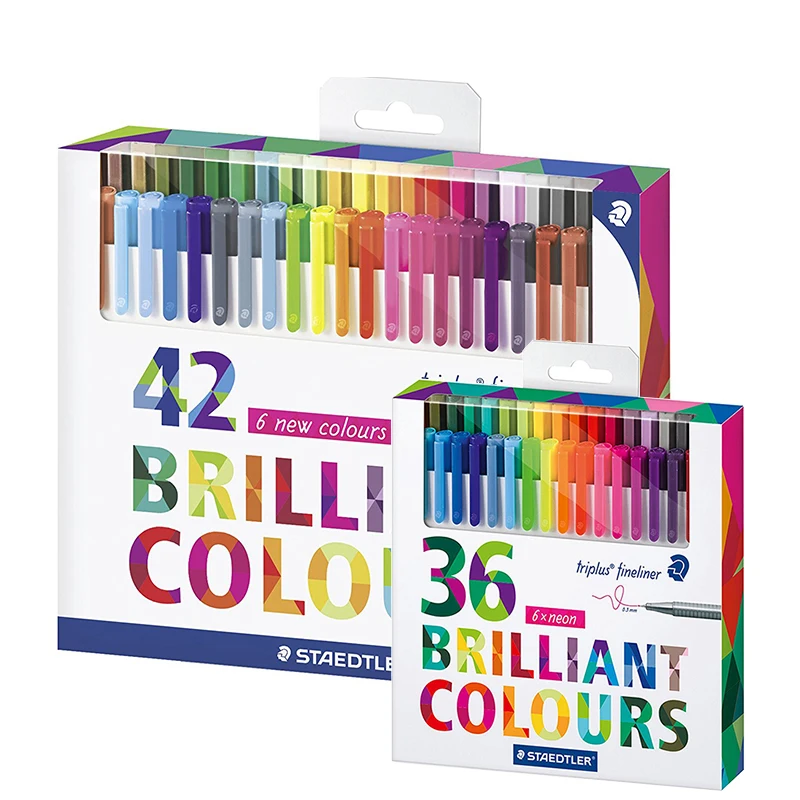 Ручка для рисования граффити STAEDTLER 15/30/36/42 цветов | Канцтовары офиса и дома