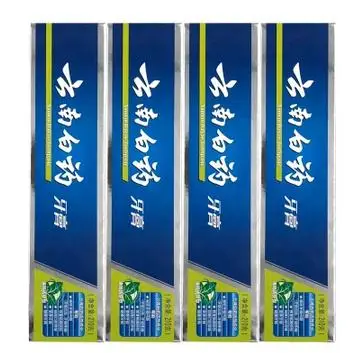 Юньнань Baiyaotoothpaste 210 г X (2 шт.) перечная мята освежающий Тип для облегчения десен