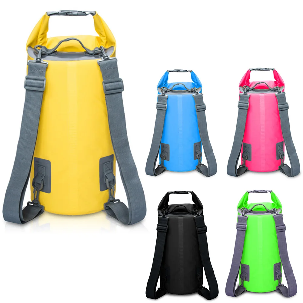 5L/10L/15L/20L водонепроницаемые сумки для хранения сухих мешков каноэ Каяка рафтинга