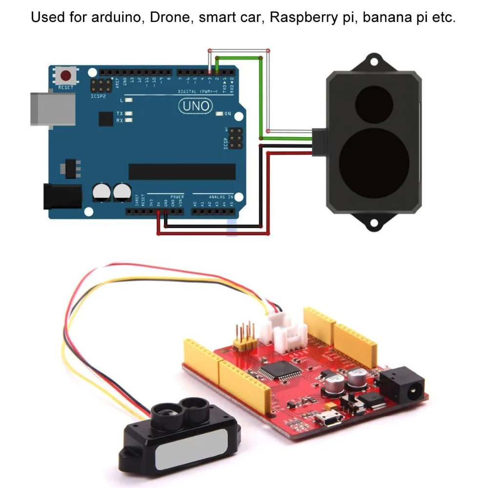TFmini/TFmini Plus/TF02 Lidar дальномер сенсор TOF модуль одна точка микро-диапазон для Arduino Pixhawk FZ3000 FZ3065