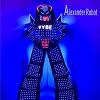 led robot suit costume led clothinglight suits led robot suits alexander robot