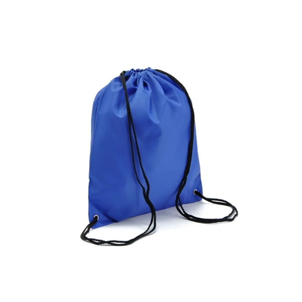 Водонепроницаемые нейлоновые мешки для хранения рюкзак на шнурке мужчин и