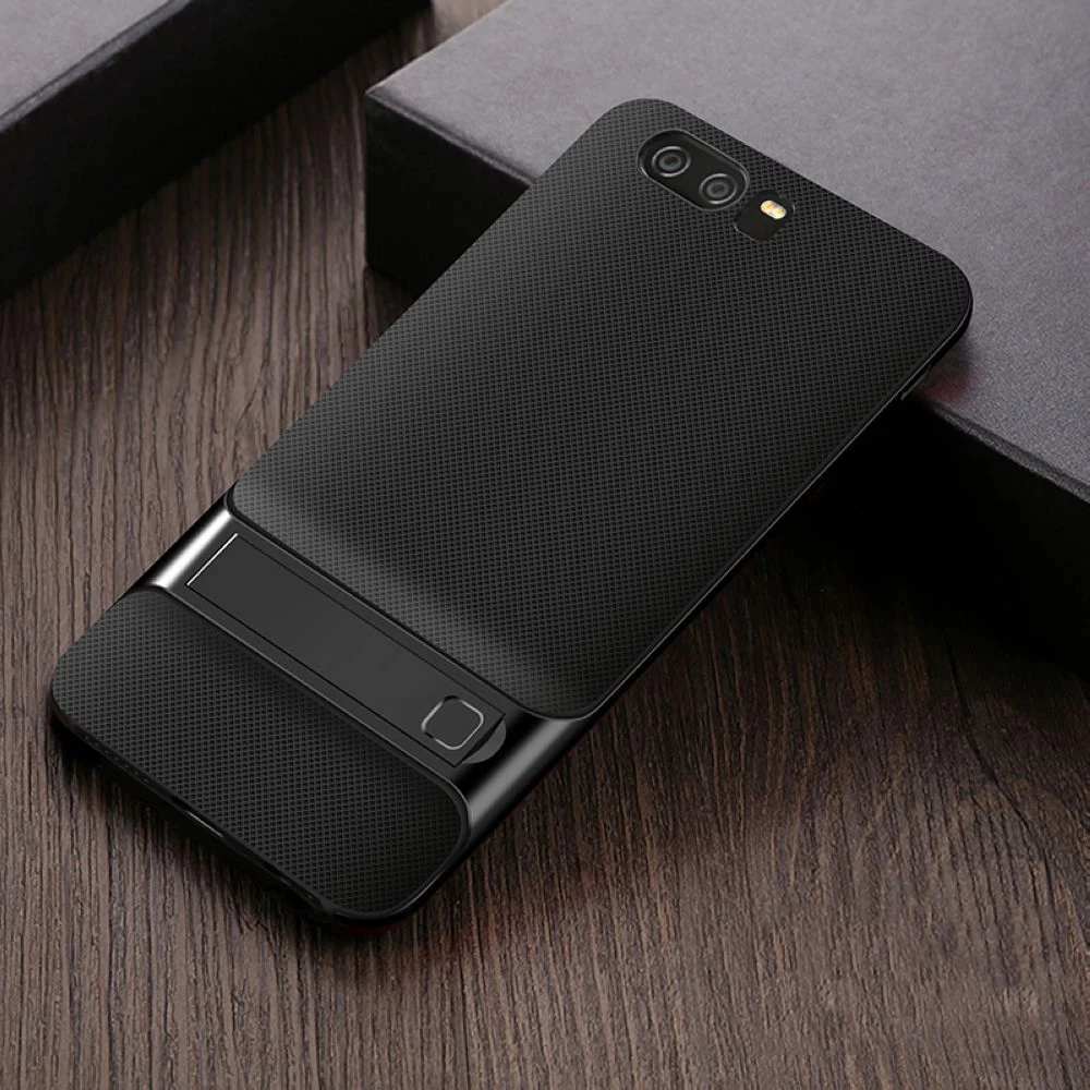 For Huawei Honor 9 Case 5.15 inch Luxury PC+TPU hybrid Stent Back Cover Cases For Huawei Honor 9 STF-L09 Stand Phone Case