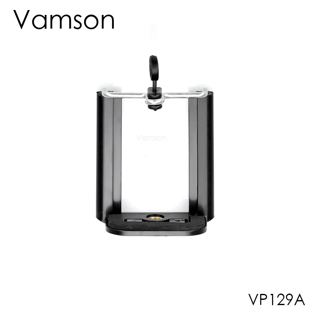 VP129A Vamson Универсальный держатель для мобильного телефона с зажимом крепление кронштейн адаптер для смартфона камера Сотовый телефон штатив Стенд монопод VP129 - Цвет: VP129A