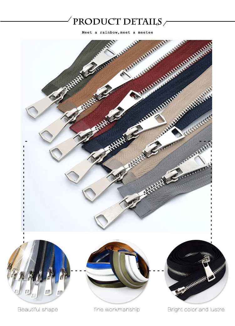 Meetee 120 см 5# Двойные ползунки Металлические молнии DIY пуховики пальто двойной открытый конец длинная молния аксессуары для одежды 12 цветов A3-8