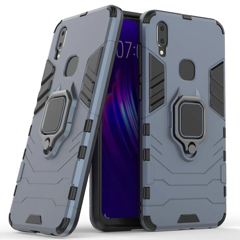 Защитный чехол для Vivo V11i V11 Pro X23 X27 с кольцом держателем Магнитный защитный V15 S1 iqoo