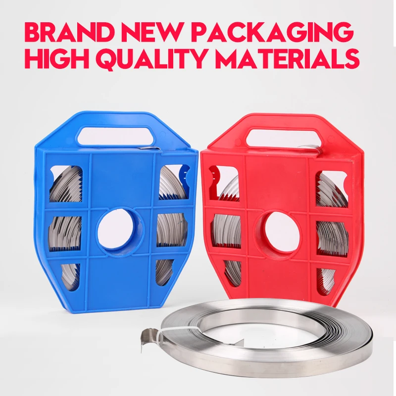 

30m metal metalic zip ties sangle plastique cable wire strap tie opaska kablowa fastener serre sangles wraps sujetar cables 10mm