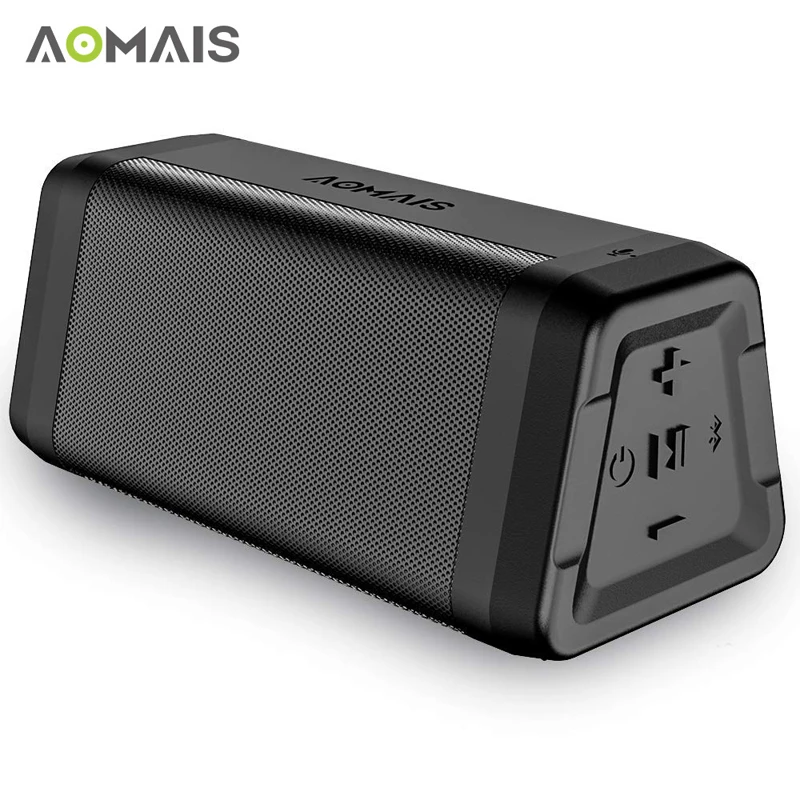 AOMAIS C15 Портативный Bluetooth Динамик стерео звук Саундбар колонки для музыки MP3 игрок